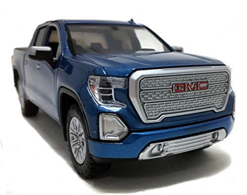 Motormax GMC Sierra 1500 Denali 2019 1:24 Azul miniatura 4