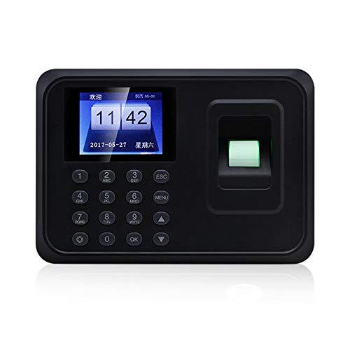 Yanghao Inteligente biométrico de Huellas Dactilares contraseña máquina de la atención de 2,4 Pulgadas de Pantalla LCD Empleado Check-in Grabadora de nómina