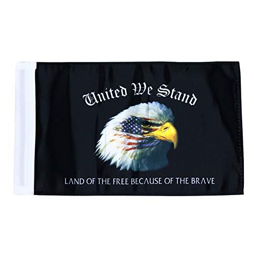 Motorcycle Flag Eagle Eagle Flag 7  x 10  Replacement Motorcycle Flag UV Coated