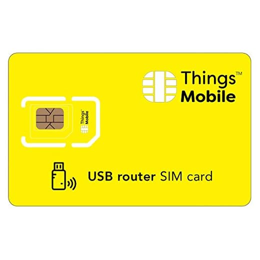 SIM-kort för USB ROUTER – Things Mobile – med globalt nätskydd och nätverk för flera leverantörer GSM/2G/3G/4 G. Utan fasta kostnader och utan förfallsdatum. 10 nya produkter inklusive