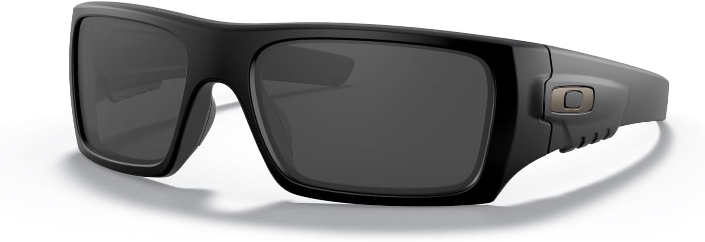 Oakley Standard Issue Ballistic Det Cord Sunglasses Matte Black with Grey Lens ANSI Z87.1 Stamped