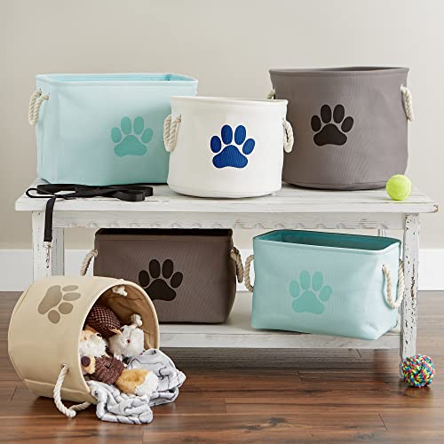 Bone Dry DII Pet Spielzeug und Zubehör Aufbewahrungskorb für Home Dekor & den täglichen Gebrauch.