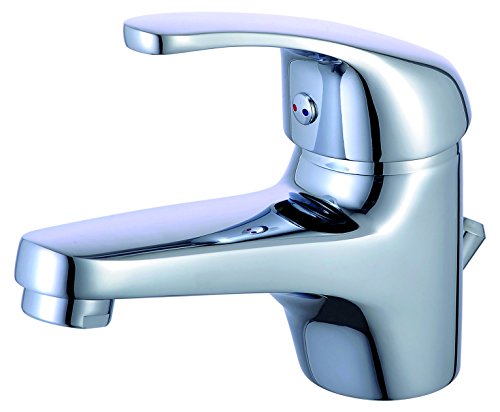 Preisvergleich Produktbild Eisl Waschtischarmatur Europa, Badezimmerarmatur mit Ablauf- / Exzentergarnitur, Einhebelmischer, Chrom, NI075EUCR