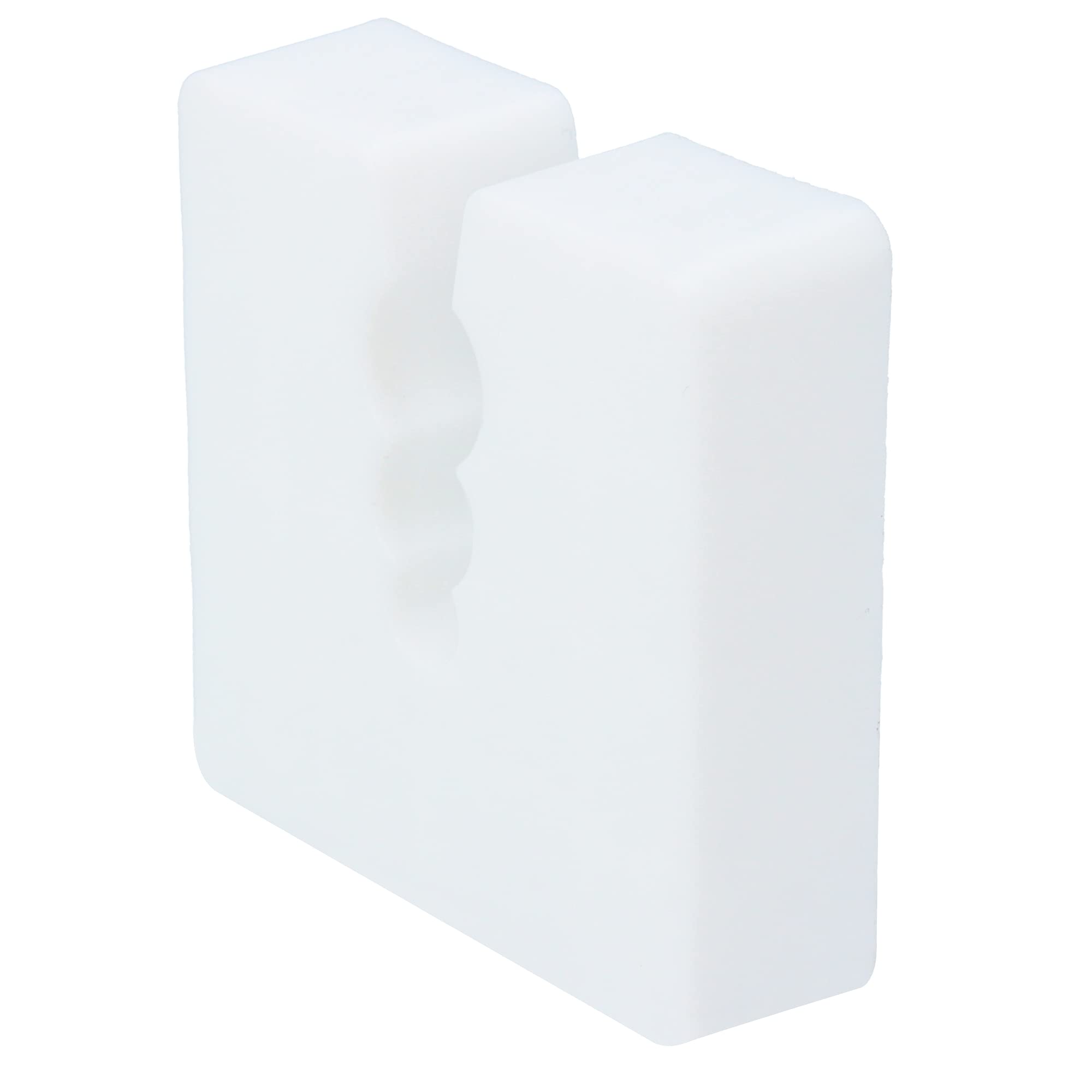 Instalguru Distanziatore in plastica 15mm Set distanziatori da 50 pezzi bianco | Profili di base rotaie di base pezzo di compensazione distanziatore per tasselli universali con 3 distanziali in PE