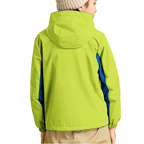 Boys Waterproof Winter Snow Coat, Kids Ski Snow Jacket for Boys, Warm Fleece Lined Winter Windproof Jacket with Hood3