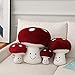 Fun Sunma Lovely Mushroom Pillow Stuffed Plush Mushroom Pillow (8 inches)
