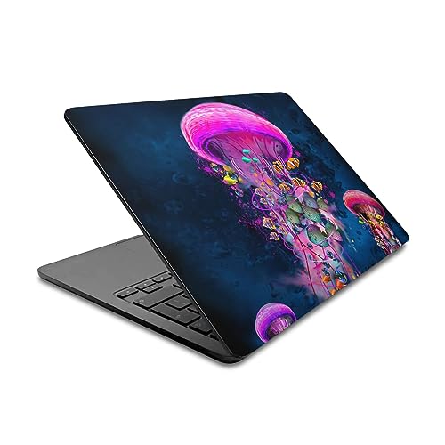 Skin MacBook Air 13.6 A2681 contre rayures autocollant méduse