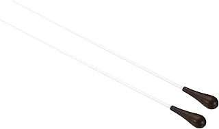 PATIKIL Bastón de Director de Música de 38cm/15 Pulgadas, 2 Unidades, Mango de Madera para Líderes de Canto y Directores de Música, Color Marrón