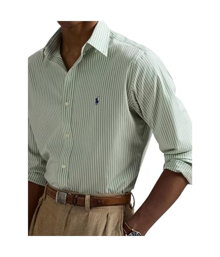 Polo Ralph Lauren Men's Classic Fit Striped Stretch Poplin Shirt3