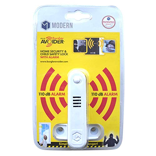 Burglar Avoider Alarmed Door and Window Security Lock