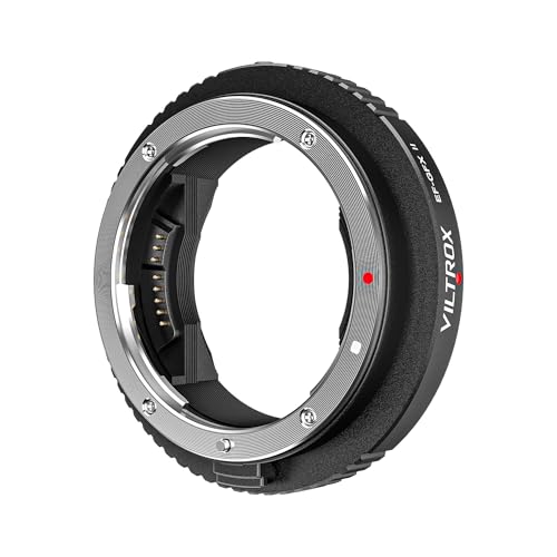 VILTROX EF-GFX II Auto Focus Lens Mount Adapter Converter with Aperture Control, EXIF Transmitting Compatible with Canon EOS EF/EF-S Lens to Fujifilm G-Mount GFX Cameras GFX 100S 50S 50R