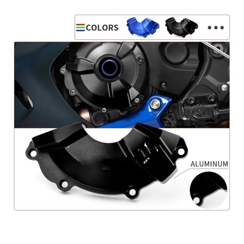 Cubierta de motor para MT07 contra choques y caídas laterales 15-22 2