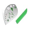 Herb Stripper, Jiaedge Green 9 holes Stainless Steel Kitchen Herbs Leaf Stripping Tool, Metal Herb Peeler for Kale, Collard Greens, Thyme, Basil, Rosemary Stripper #4