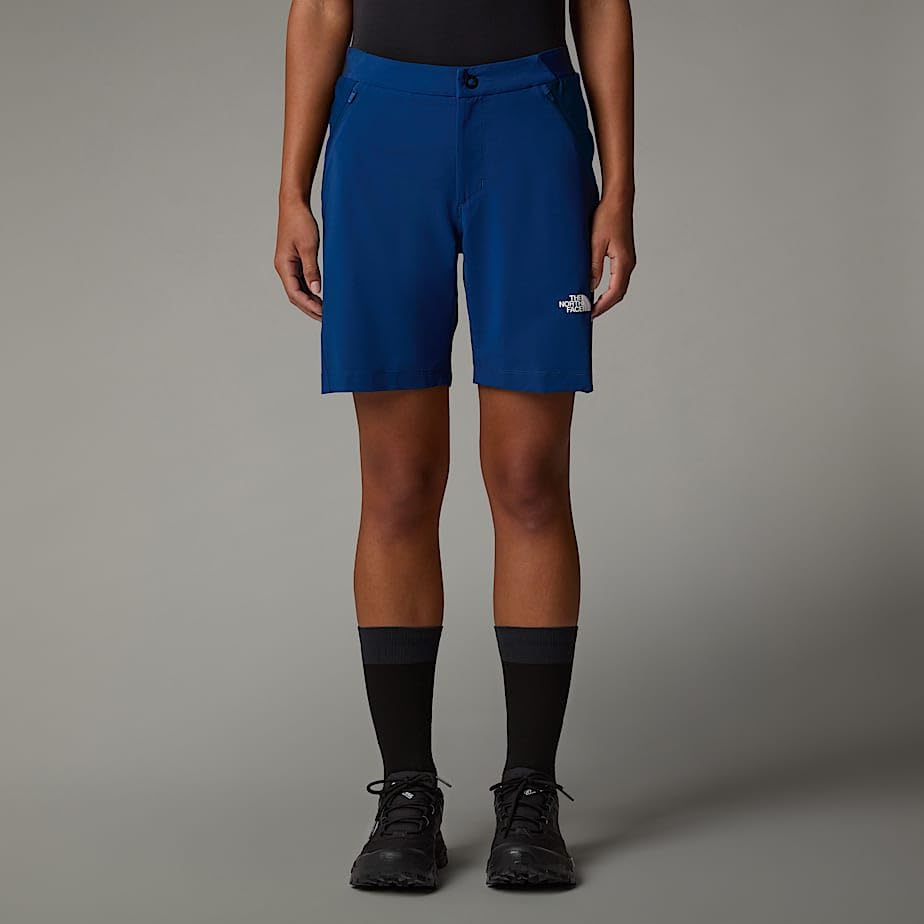 The North Face NF0A8BT4F1T W FELIK Slim Tapered Short Shorts Mujer Estate Blue/TNF Black Tamaño 6