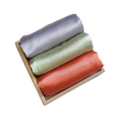Image of Premium Muna Satin Hijab | Pack of 3 | 200 cm x 70 cm | Elegant Choice for All Occasions - Parties, Weddings & Festivals |