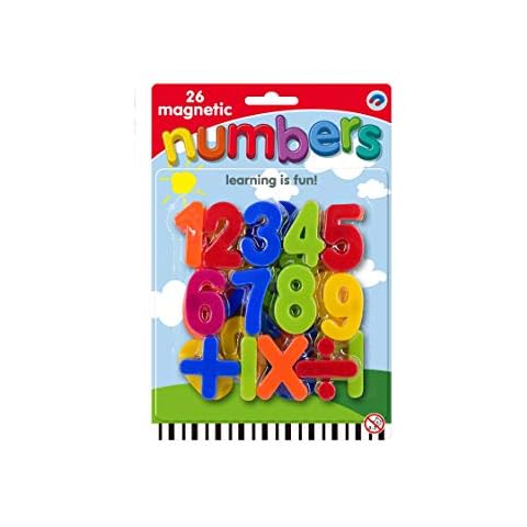 KandyToys 26 Piece Magnetic Numbers - Perfect for Educational Toys, Fridge Magnets and Maths Cover