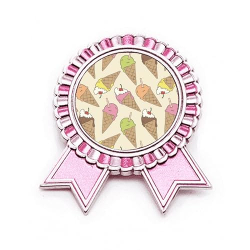 Broche Rose Winner Award Medal en Métal Taille M - Cherry Chote