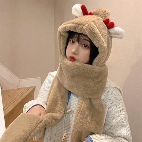 Ensemble bonnet écharpe femme contre le vent et le froid - 3