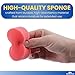 1InTheOffice Sponge Cup Moistener,Fingertip Paper Moistener,Finger Moistener for Paper (4 Pack)