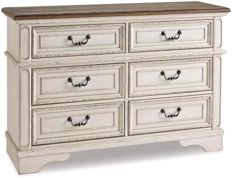 Signature Design By Ashley Realyn French Country Youth 6 Drawer D...
