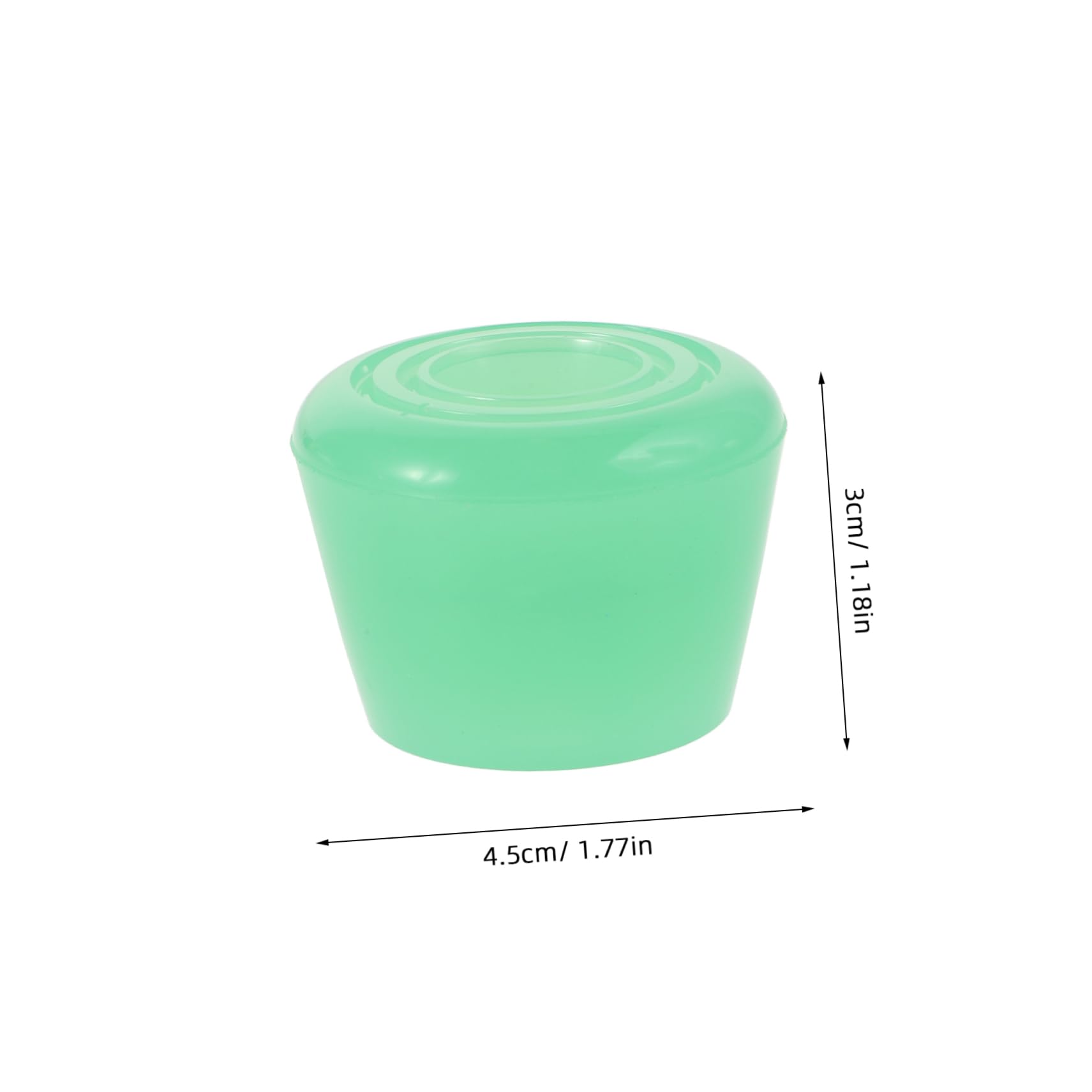 TOYANDONA 1 Pair Pu Material Roller Skate Brake Head Double Row Toe Guard for Quad Skates Easy Install Reusable Braking Pads