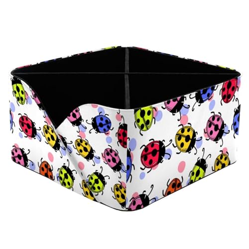 Organiseur de bureau coloré à pois 4 compartiments pour fournitures