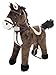 Produktbild Sweety Toys 5062 Stehpferd Plüsch Pferd Chocolate  My little PONY mit Funktion Sound Pferde Galopp und Gewieher, Sattel und Steigbügel,Sweety-Toys