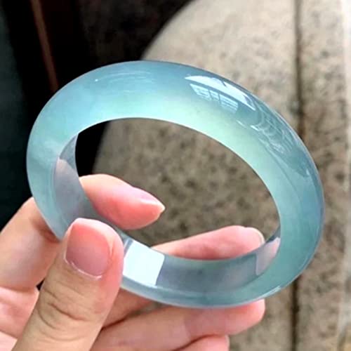 Bracelet en jade bleu naturel en jadéite de glace : le cadeau précieux pour elle