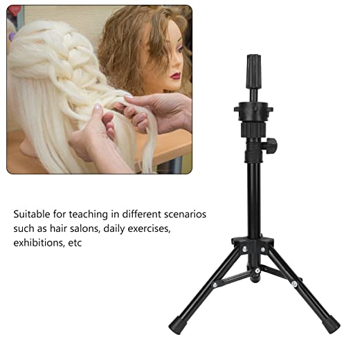Wig Stand Tripod, Stand Tripod Mannequin Head Holder Skid Resistance Base For Hairdressing Training - Image 3