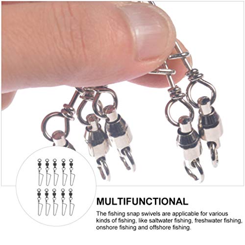 BESPORTBLE Pacote com 10 suportes giratórios para pesca de água salgada