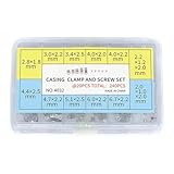 Variété d'accessoires : conçu de manière transparente pour offrir une bonne expérience utilisateur, cet adaptateur peut répondre à vos besoins avec 10 types de joints et 2 variétés de vis, garantissant une utilisation fiable pour différents modèles de montres.