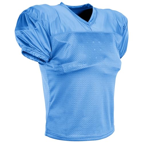 Maillot Champro Preseason respirant en mesh bleu pour entraînement football américain S