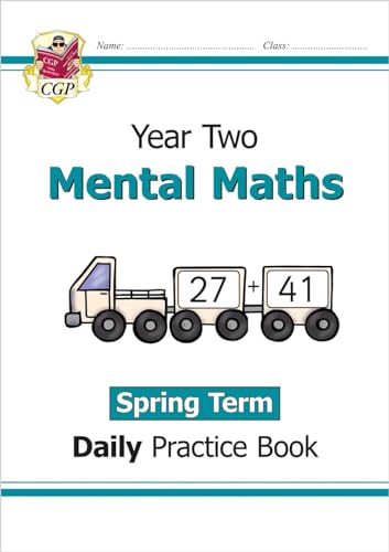 New KS1 Mental Maths Daily Practice Book: Year 2 - Spring Term (CGP KS1 Maths)