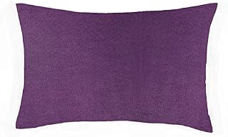 NIYS Luxury Bedding 100% Brushed Cotton Flannelette 40CM/16 Extra Deep Fitted Sheets in 12 Colours (PillowCase Pair, Purple)