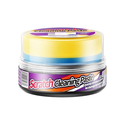 CHGEO Scratch Cleaning Paste - Tile, Glass, Plastic & Metal Polish - Stone Polish & Scratch Remover for Granite, Marble, Quartz Countertops - Non-Toxic, 350g