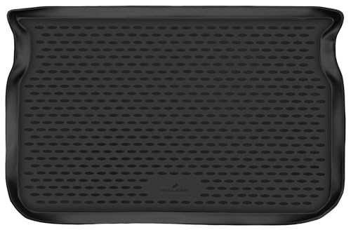 WALSER XTR Kofferraumwanne für Peugeot 208 1 (CA, CC) 2012-2020, 100% passgenaue Antirutschmatte Auto, Gummimatte Auto, Kofferraum Schutzmatte, Anti Rutsch Matte Gummi, Auto Gummimatten