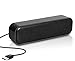 Enceinte pour ordinateur portable, mini enceinte pour barre de son USB, haut-parleur pour ordinateur portable, son stéréo, barre de son alimentée par USB, pour ordinateur, tablette
