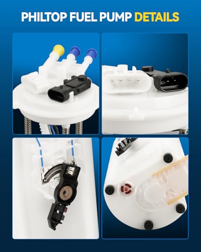 Image of PHILTOP Electric Fuel Pump Assembly for 1997-2002 Chevy S10 /GMC Sonoma 4.3L