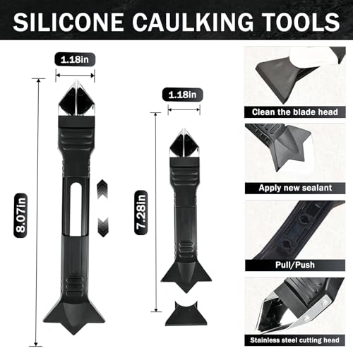 GDYiFeng 3-in-1 Caulk Remover Set