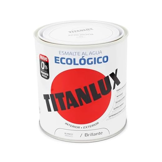 Titanlux Ecológico Esmalte al agua mulisuperficie Brillante Blanco 250 ml