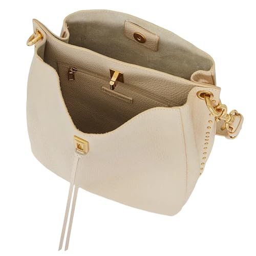 Image of Rebecca Minkoff Womens Darren Shoulder Bag Stone One Size