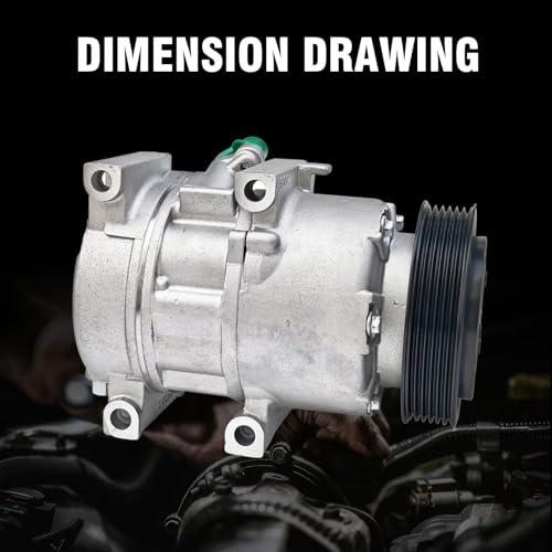 Image of Air Conditioner AC Compressor with Clutch Fit for Hyundai Sonata 2012-2014