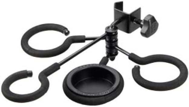 Hercules Stands HA100 Clamp-on Four Mute Holder - Trumpet, Trombone, Cornet, French Horn