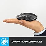 Logitech MX Anywhere 2S Bluetooth Edition Wireless Mouse - Use On Any Surface, Hyper-Fast Scrolling, Rechargeable, Control Up to 3 Apple Mac and Windows Computers and Laptops - Image 5