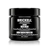 Brickell Men's Tightening Neck Cream For Men, Natural and Organic, Neck Cream For Tightening and Firming, Anti Wrinkle Cream, 2 Ounce, Unscented
