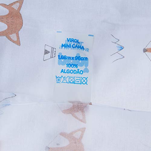 Papi Textil Jogo De Mini Cama Papi Baby Contem 03 Peças