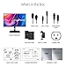ASUS ProArt Display 32” 4K HDR Monitor (PA329CV) - UHD (3840 x 2160), IPS, 100% sRGB/Rec.709, ΔE < 2, Calman Verified, USB-C Power Delivery, DisplayPort, HDMI, USB 3.1 Hub, C-clamp, Height Adjustable