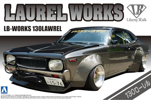 Modelo plástico Aoshima 1:24 Liberty Walk LB Works 130 miniatura 1