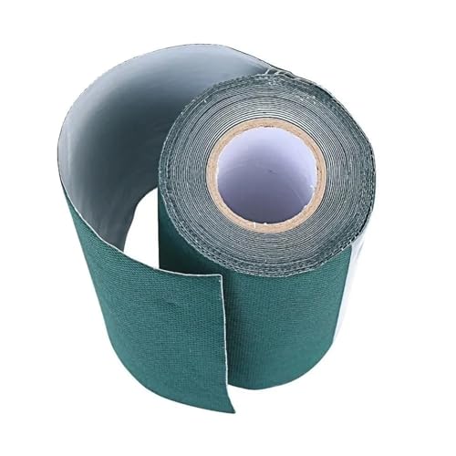 Cinta para césped sintético autoadhesiva verde: junta unión césped artificial 100mm x 10m 7