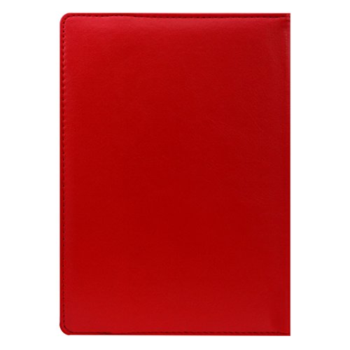 Image of Acm Rotating Leather Flip Case Compatible with Kindle 6 inch E-Reader Tablet Cover Stand Red